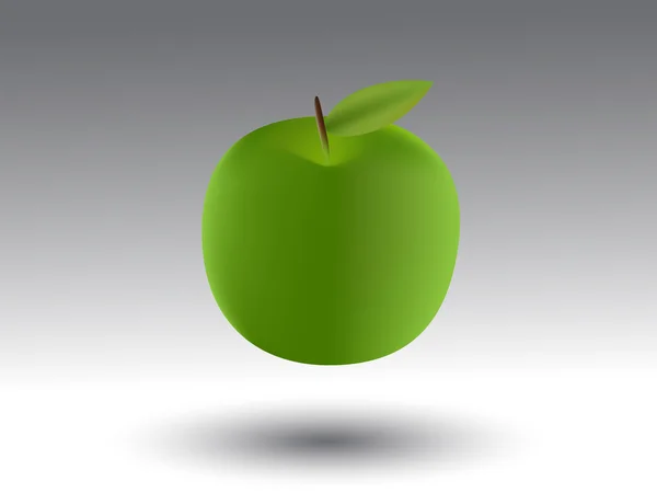 Vektör gerçekçi elma.