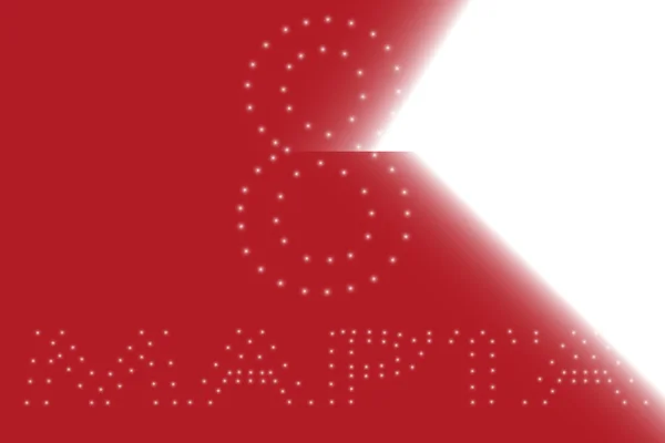 8 Mart illüstrasyon.