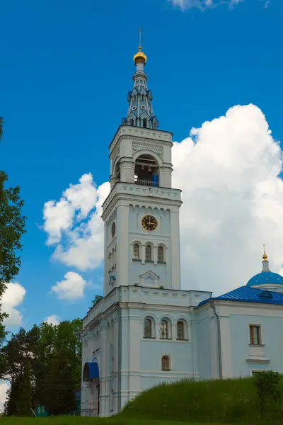 Torre Sino Convento Spaso Blakhernsky Aldeia Dedenevo Distrito Dmitrovsky Região — Fotografia de Stock