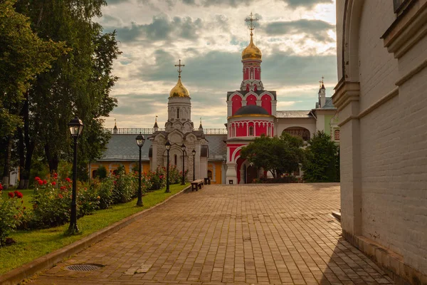 Igreja Natal Nicolau Alexandra Moscovo Região Pavlovskaya Sloboda — Fotografia de Stock