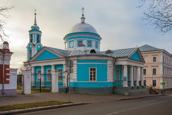 Kirche Mariä Himmelfahrt Pskov Russland — Stockfoto