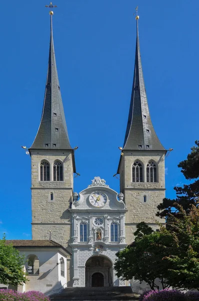Korte的San Leodegar教堂 奥地利维也纳 — 图库照片