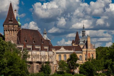Budapeşte 'deki Vajdahunyad Kalesi (Macaristan)