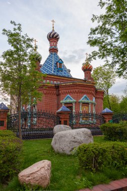 Moskova 'daki Tikhvin İkonunun eski inananlar kilisesi.