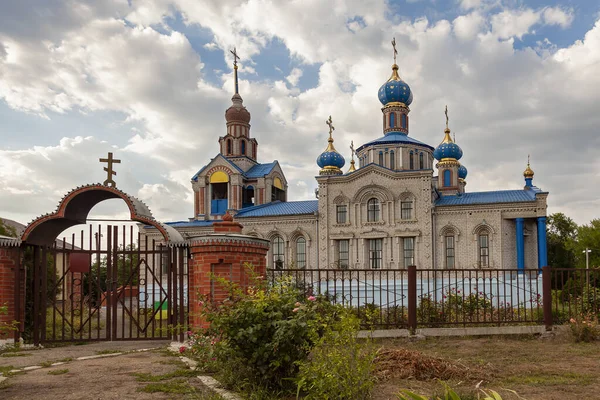 Rusya Nın Krasnodar Bölgesindeki Kislyakovskaya Köyündeki Kutsal Bakire Meryem Doğumu — Stok fotoğraf