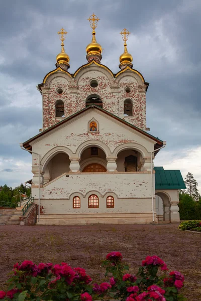 Kerk Van Sergius Van Radonezh Velednikovo Rusland Kerk Van Sergievskaja — Stockfoto