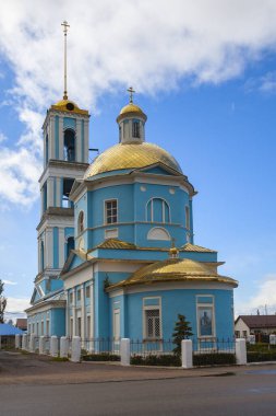 Rusya 'nın Kashira kentindeki Vvedenskaya Rus Ortodoks Kilisesi