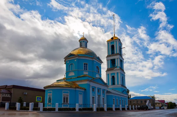 Kirche Der Darstellung Der Allerheiligsten Gottesmutter Tempel Kashira Russland — Stockfoto