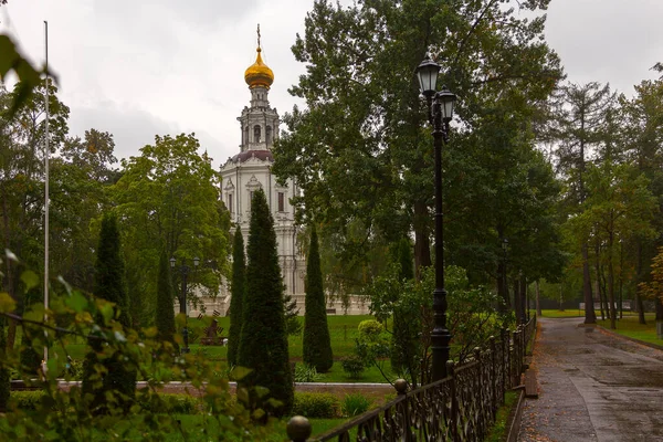 Iglesia Trinidad Dadora Vida Trinity Lykovo Moscú Rusia — Foto de Stock