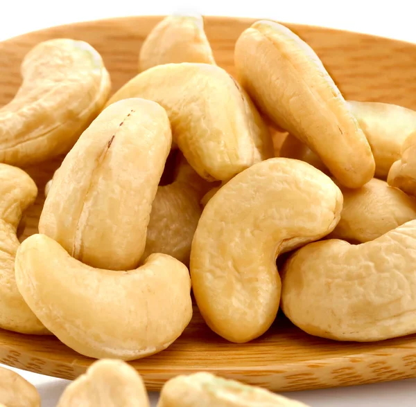 Det Cashew Nära Håll Naturligt Proteinfoder — Stockfoto