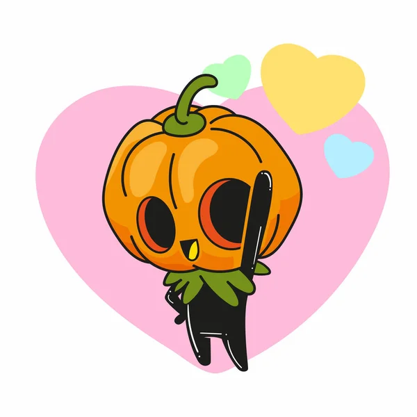 Jack Lane Love Pose Halloween Jack Lane — стоковый вектор