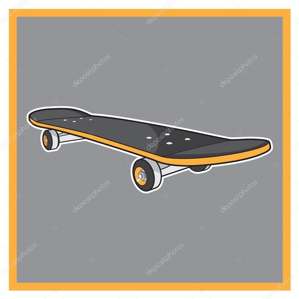 skateboard vector collection 08