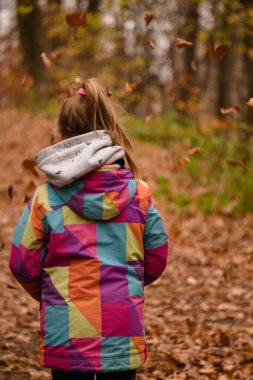 Ormanın yürüyüş çocuk