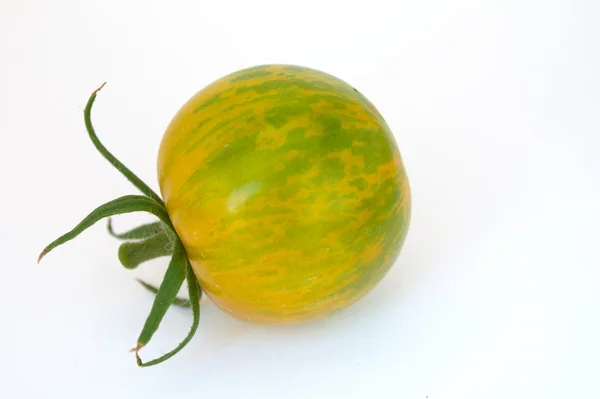 Green Zebra tomato (close up) — Stock Photo, Image