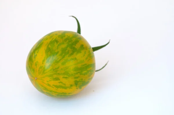 Tomate zebra verde (close-up ) — Fotografia de Stock