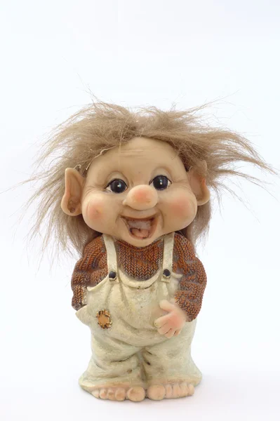 Dänische Trollpuppe (n) (Nahaufnahme)) — Stockfoto