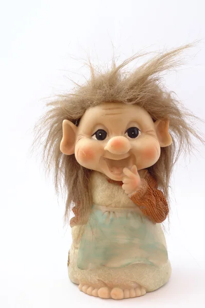 Danimarka troll doll(s) (yakın) — Stok fotoğraf