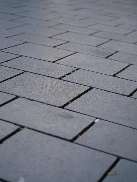 A gray pavement (close up) — Stock Photo, Image