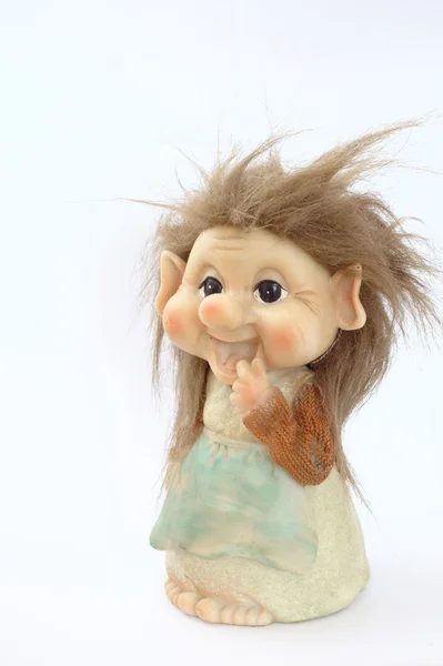 Danimarka troll doll(s) (yakın) Stok Resim