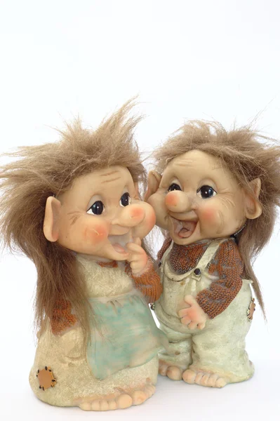Danimarka troll doll(s) (yakın) - Stok İmaj