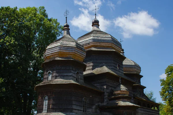 View Historic Church George Drohobych Ukraine Church Unesco World Heritage — Stock Photo, Image