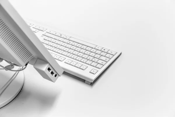 PC Tastatur auf Schreibtisch