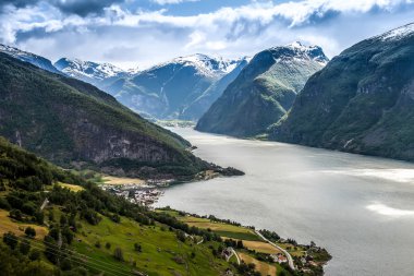 Aurlandsfjord - Flam - Norveç