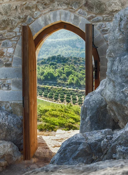 Puerta con vistas — Foto de Stock