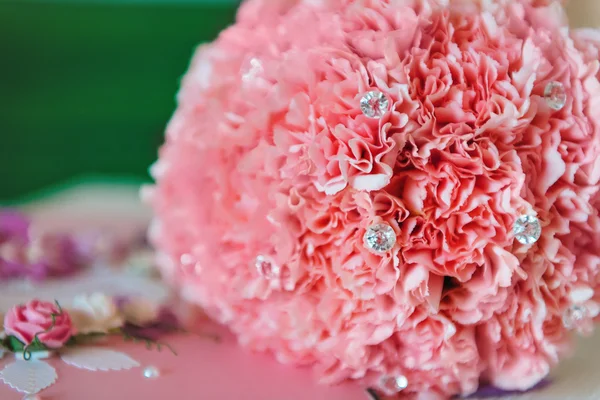 Pink Bridal bouquet — Stock Photo, Image