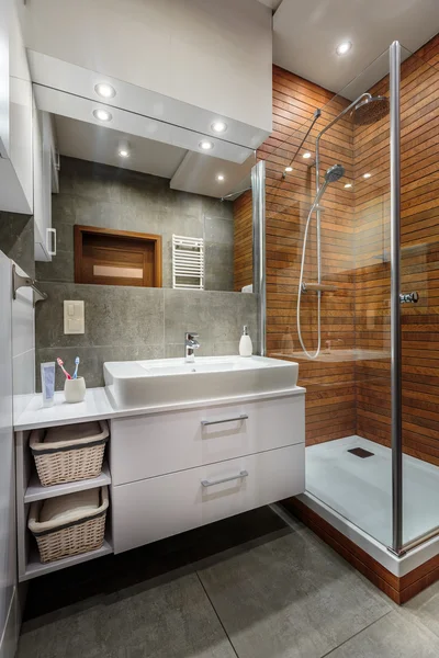 Elegante baño interior — Foto de Stock