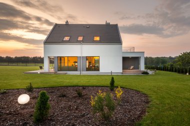 Ne zaman modern mimarlık doğa toplandı...