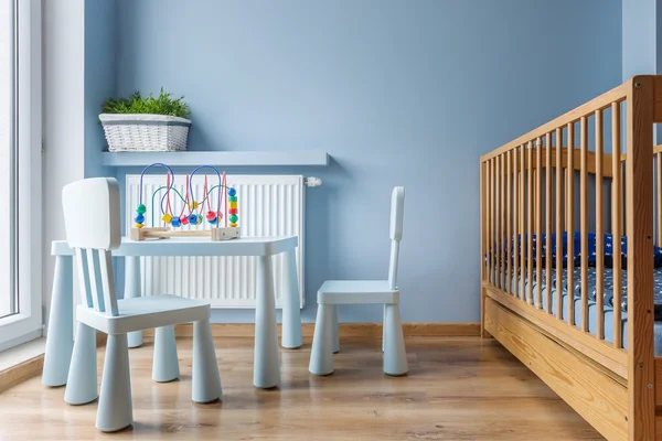 Sömn och spela baby utrymme idé — Stockfoto