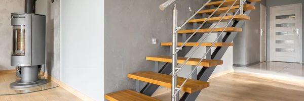 Modern stairs idea — Stock Photo, Image