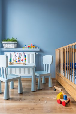 Küçük bir bebek şık alanı