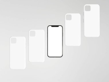 Telefon ekranı ve dosya 3B görüntüleme