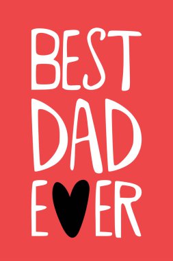 Babalar günün kutlu olsun. Vektör illüstrasyonu EPS10