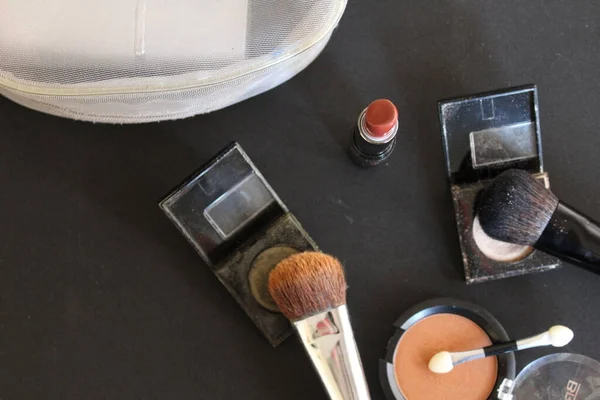 Makijaż Produkty Szczegóły Piękno — Zdjęcie stockowe