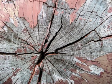 Eski ahşap yüzey itibariyle yerel ahşap köprü