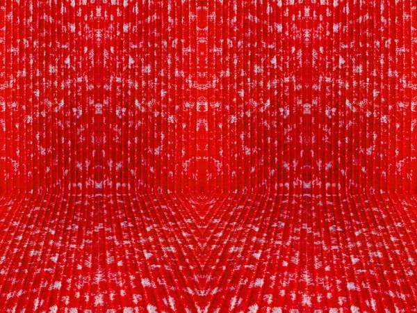 赤い大理石テーブル — ストック写真