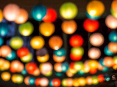 gökkuşağı Japonya lamba iç kapalı genel gece Plaza bulanıklık