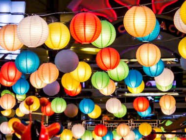 Gökkuşağı Japonya lamba iç kapalı genel gece Plaza 