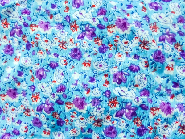 art on baby cloth and ware flower flora blue background