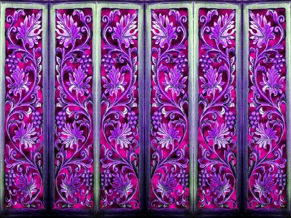 room partition art wood vintage purple abstract and wood art