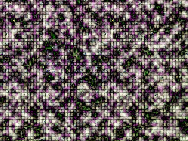 暗い紫色モザイク小さい crytallize 背景 — ストック写真