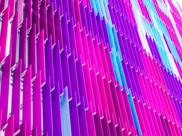 Mnoho fialová interiéru akrylátové desky venkovní mimo — Stock fotografie