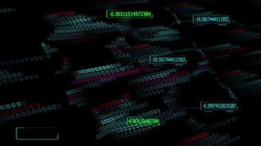 Büyük veriler ve sınır sayısal uçuşları için kuantum bilgisayarı fütüristik teknolojisi dijital holografik süreç ve analiz