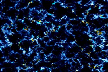 Büyük buz gök gürültüsü parlak mineral dokusunu siyah mermer iç döşeme, duvar ve zemin zemininde patlatır.