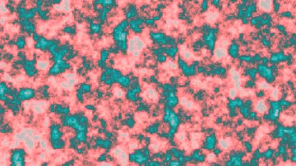 Heiße Flüssigkeit hell Ozean und rosa Farbe Oberfläche langsam fallen abstrakte Wandfliese Bewegung Hintergrund — Stockvideo