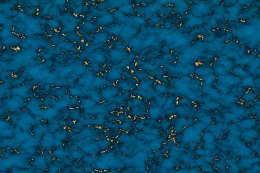 altın mineral ve Ege rengi mermer lüks iç plan