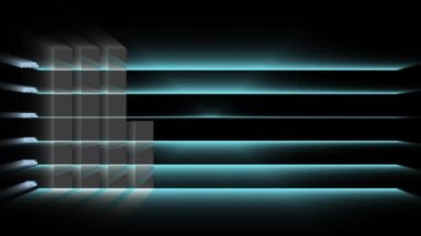 grafik çubuğu ve animasyon ekranı en üstteki çubukta eğilim ve ışın etkisi ve radar büyür veya artar